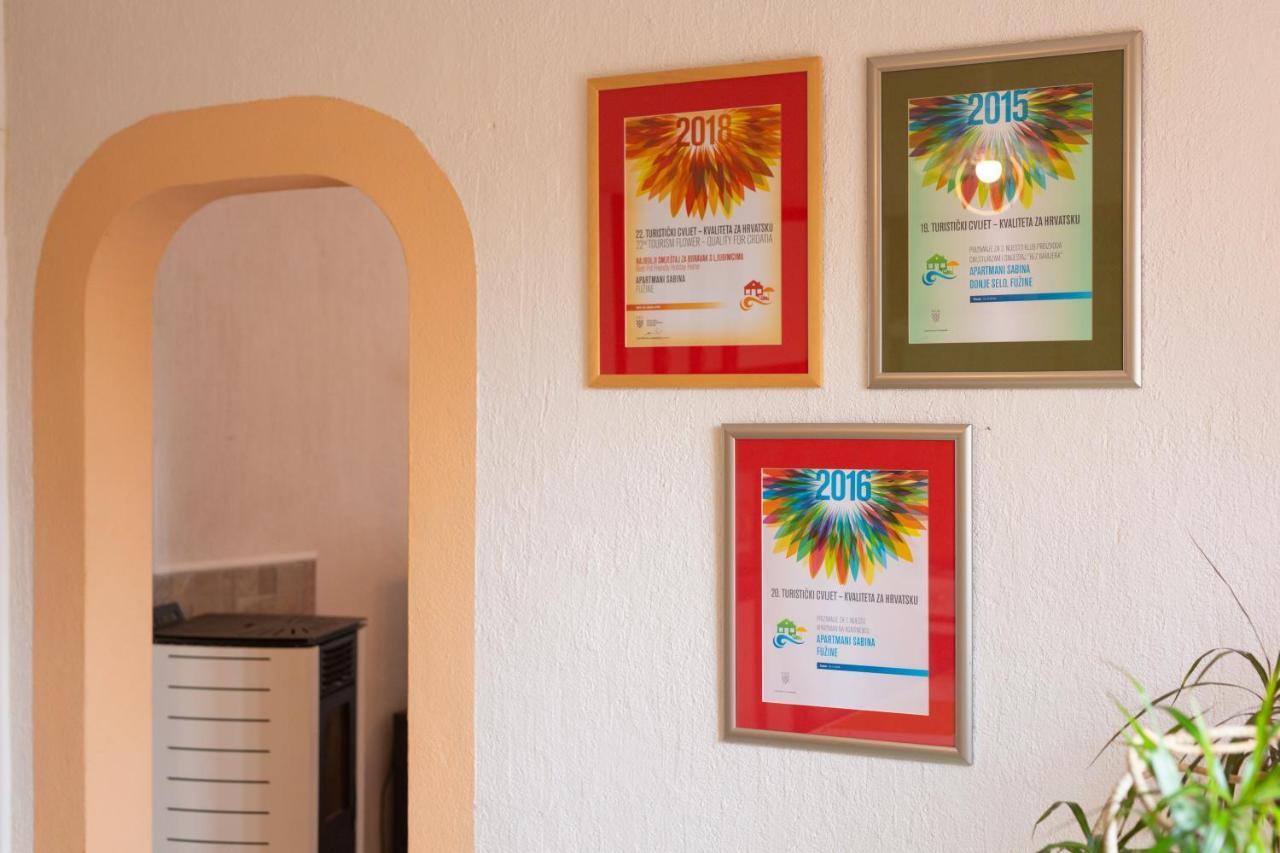 Apartmani Sabina Fužine Exteriér fotografie